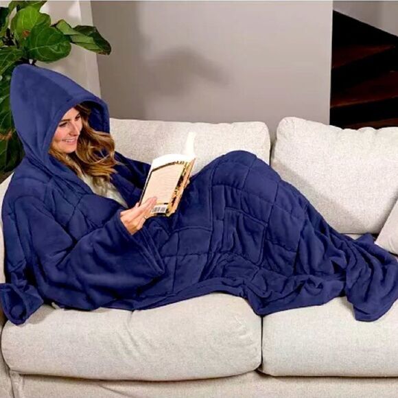 Ella Jayne Wearable Weighted Snuggle Blanket - Picture 10 of 11